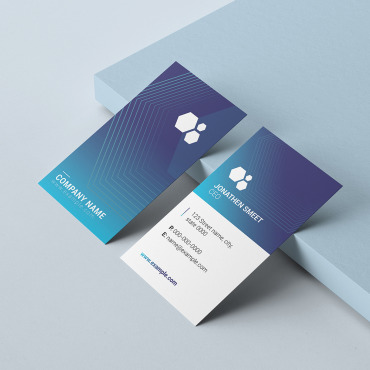 Card Clean Corporate Identity 146511