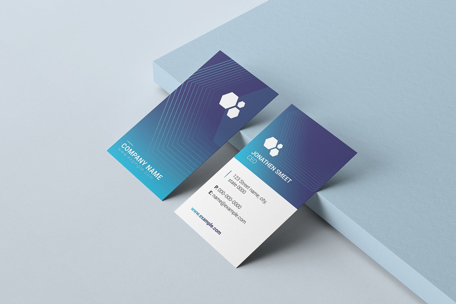 Jonathen Business Card - Corporate Identity Template