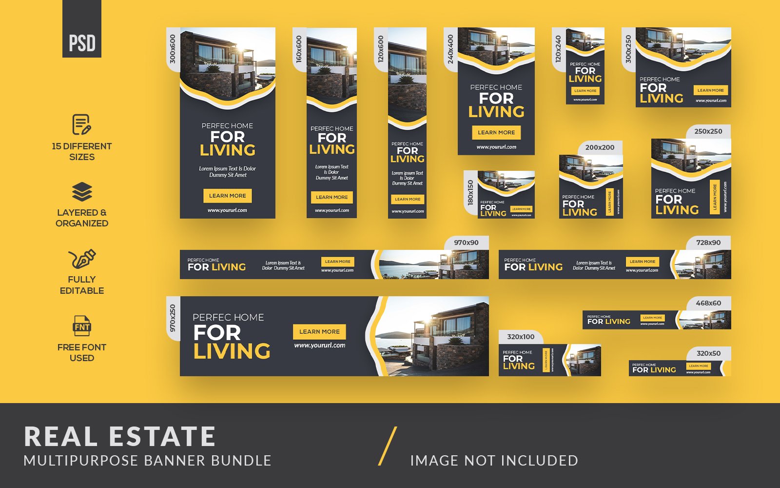 Real Estate Multipurpose Banner Bundle - Corporate Identity Template