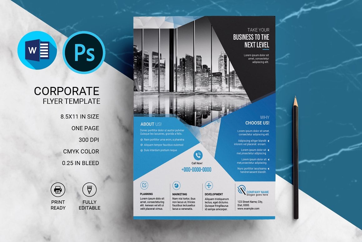 Business Flyer - Corporate Identity Template