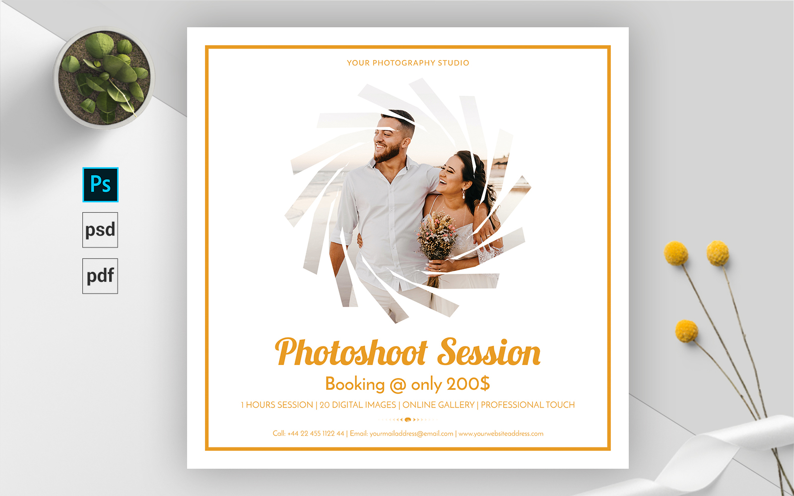 Photography Mini Session - Corporate Identity Template