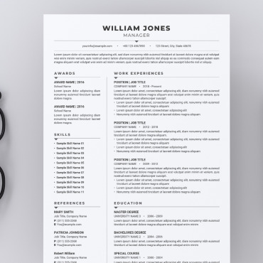 Cv Elegant Corporate Identity 146641