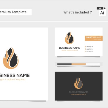 Burn Business Logo Templates 146761