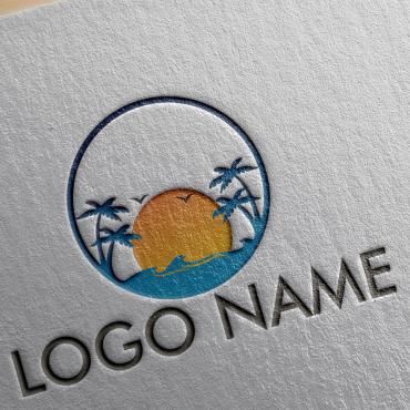 Beach Tropical Logo Templates 146772