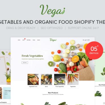 Food Organic Shopify Themes 146793