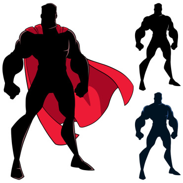 Super Hero Illustrations Templates 146945