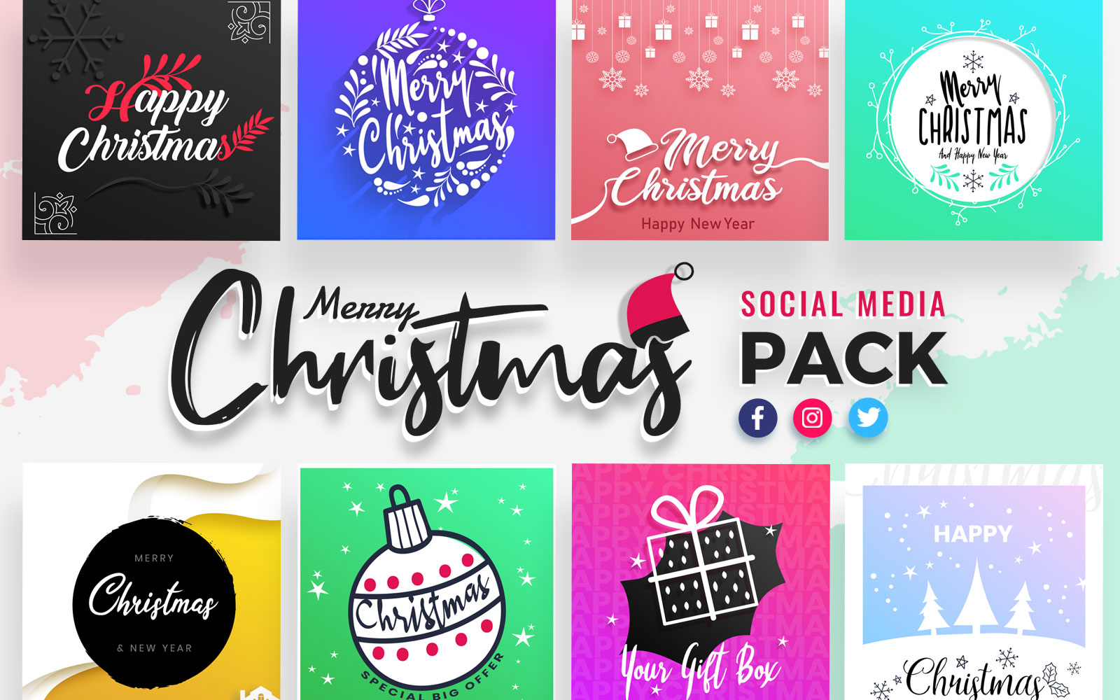 Christmas Social Media Template