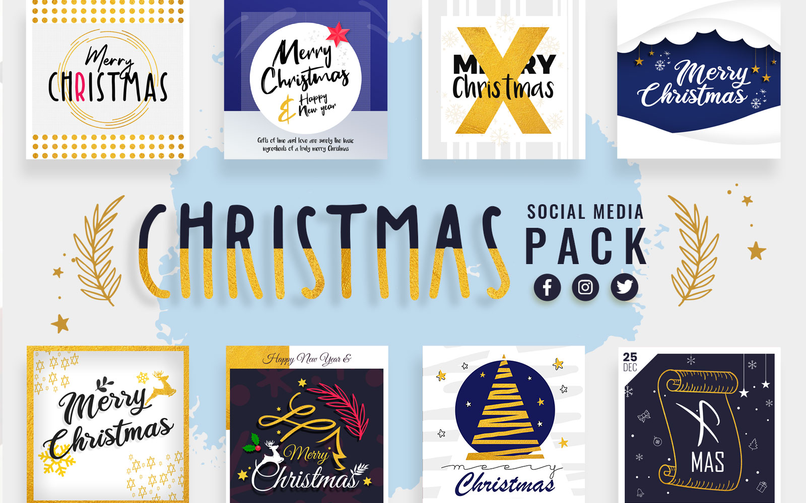 Christmas Social Media Template