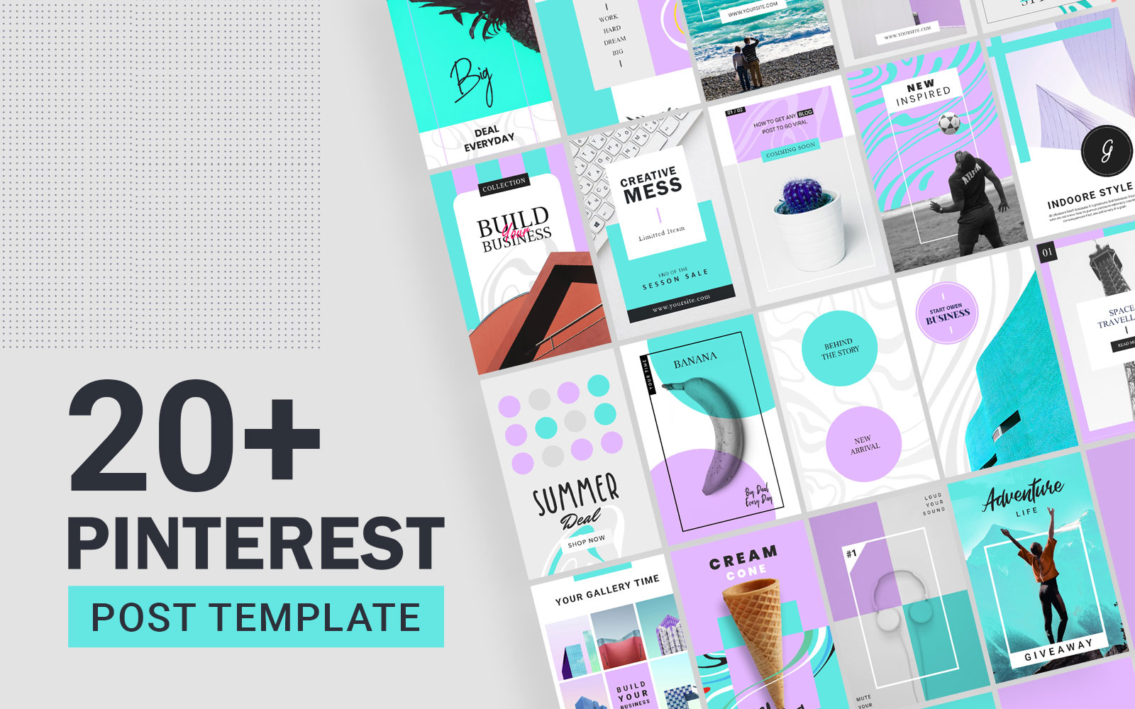 Pinterest Post Social Media Template