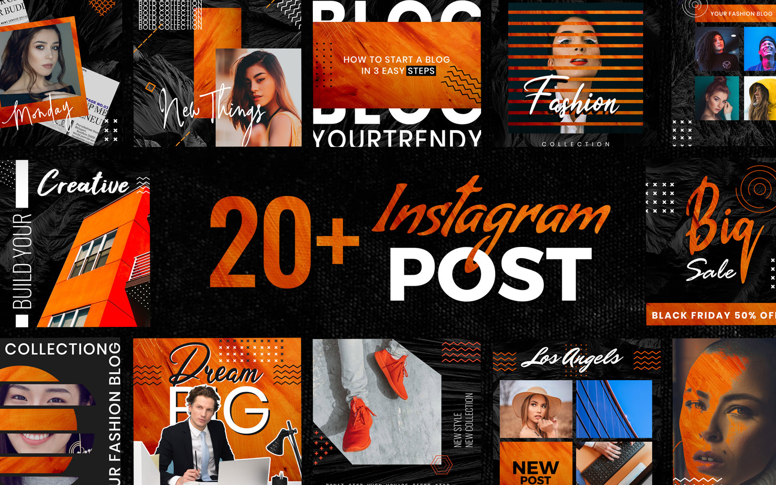 Instagram Post Social Media Template