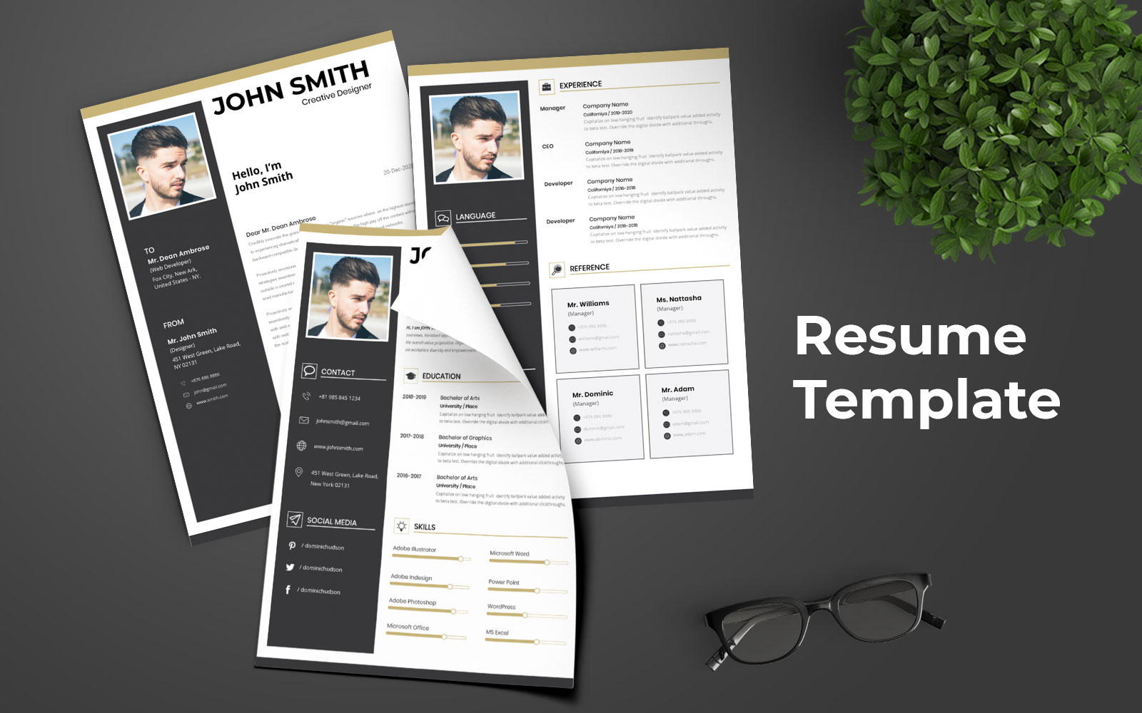 Business CV Resume Template