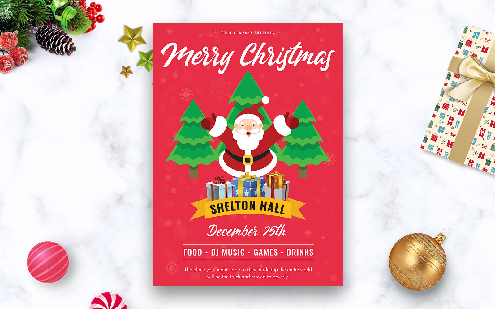 Christmas Flyer - Corporate Identity Template