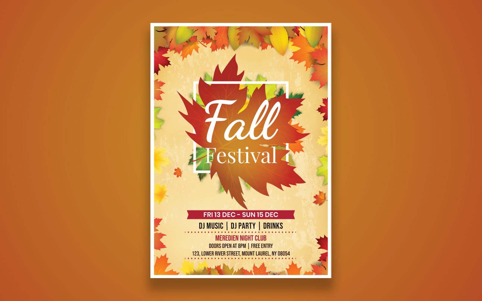 Fall Festival Flyer - Corporate Identity Template