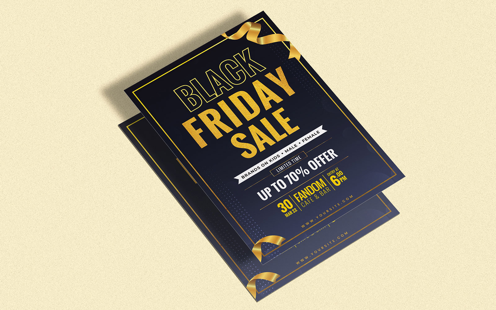 Black Friday Flyer - Corporate Identity Template