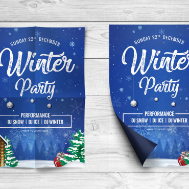 Typography Winter Corporate Identity 147087