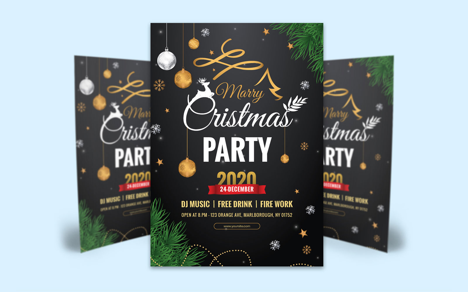 Christmas Flyer - Corporate Identity Template