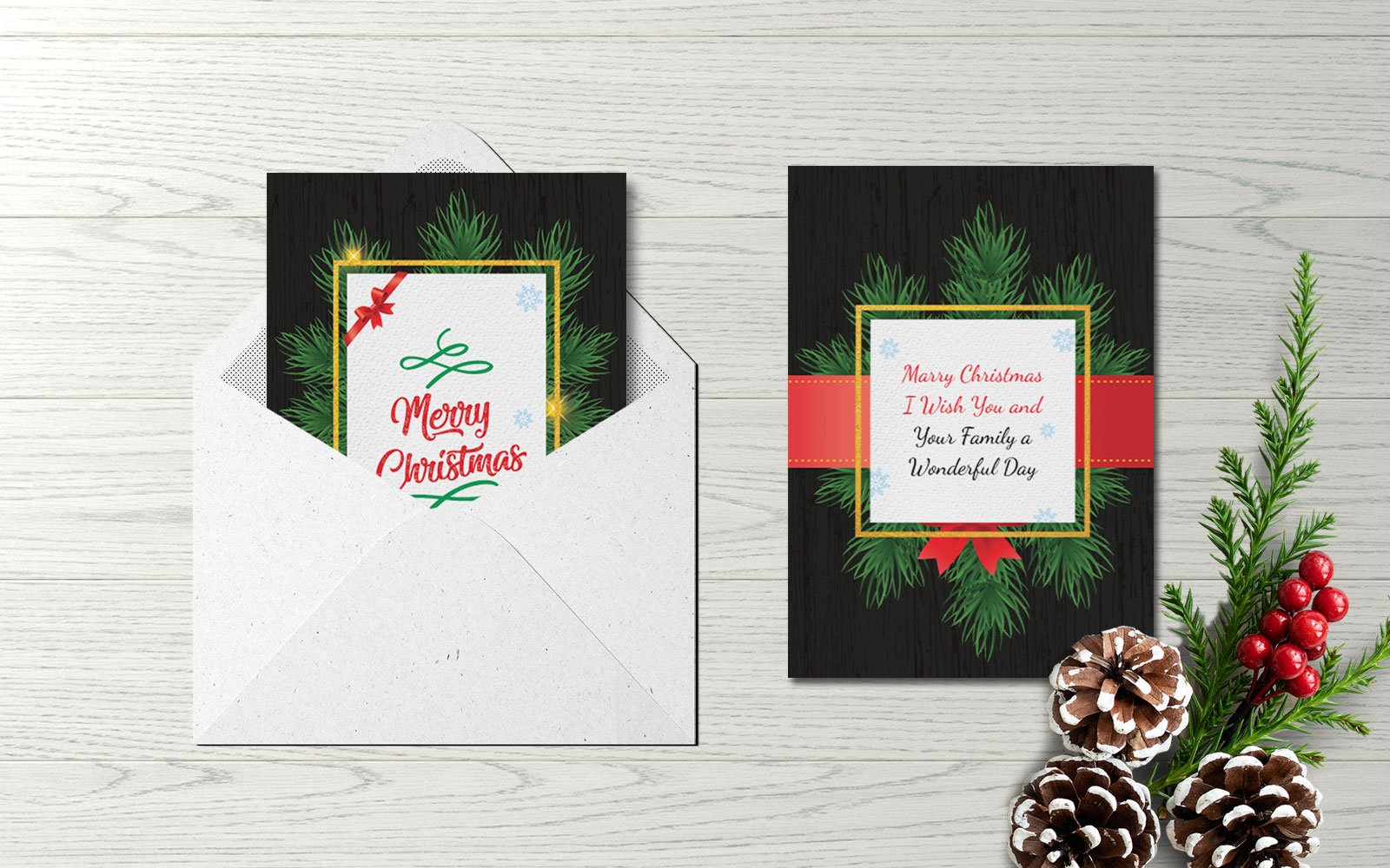 Christmas Greeting Card - Corporate Identity Template