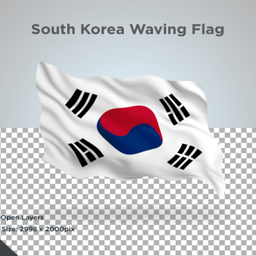 Korea National Illustrations Templates 147654