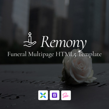 Ground Cemetery Responsive Website Templates 147692