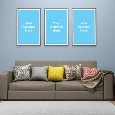 Sofa Pillows Product Mockups 147781