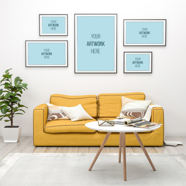 Sofa Pillows Product Mockups 147806