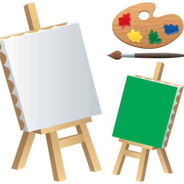 Picture Easel Illustrations Templates 148296