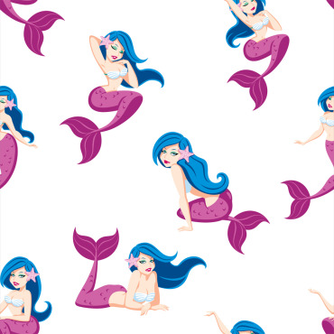 Siren Nymph Illustrations Templates 148327