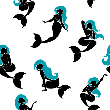 Siren Nymph Illustrations Templates 148328