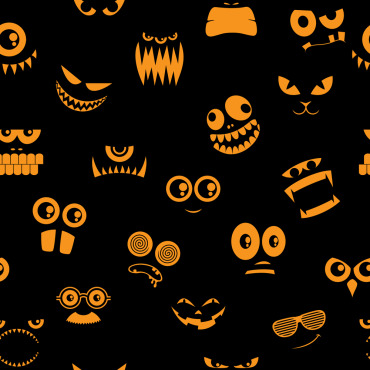 Halloween Pattern Illustrations Templates 148332