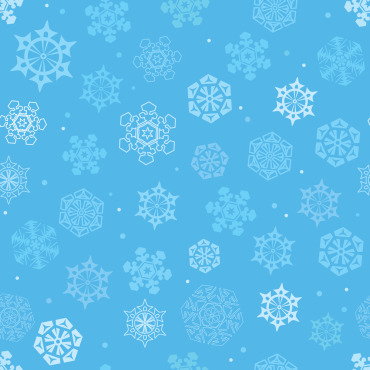 Snowflake Christmas Illustrations Templates 148339