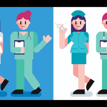 Assistant Doctor Illustrations Templates 148355