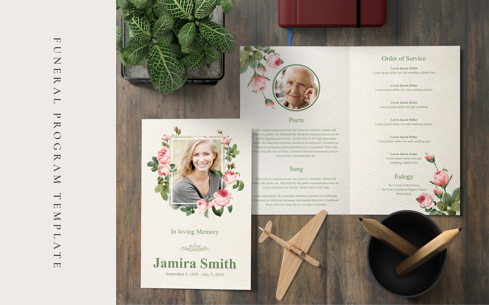 Funeral Program - Corporate Identity Template