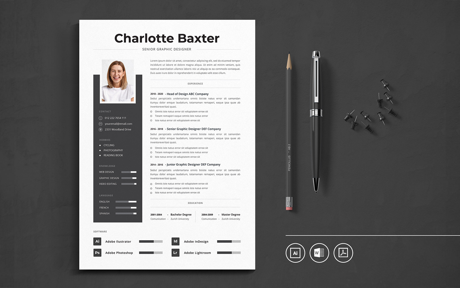 CV Vol.37 Resume Template