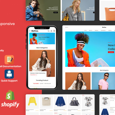 Responsive Seo Shopify Themes 148685