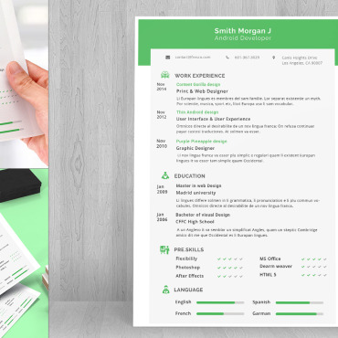 <a class=ContentLinkGreen href=/fr/kits_graphiques_templates_cv-modeles.html>CV Modles</a></font> creatif professionel 148706