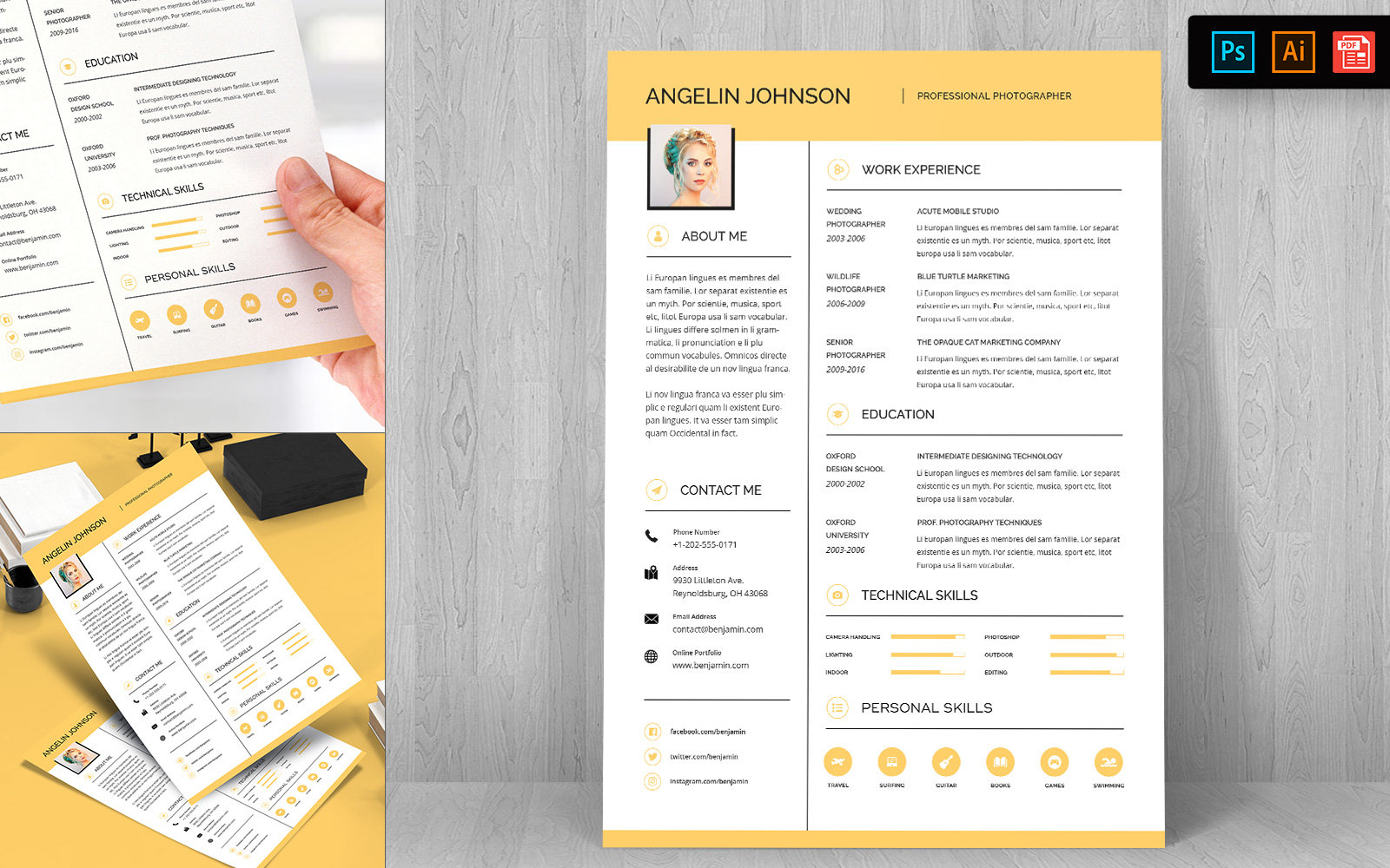 Creative Resume Template