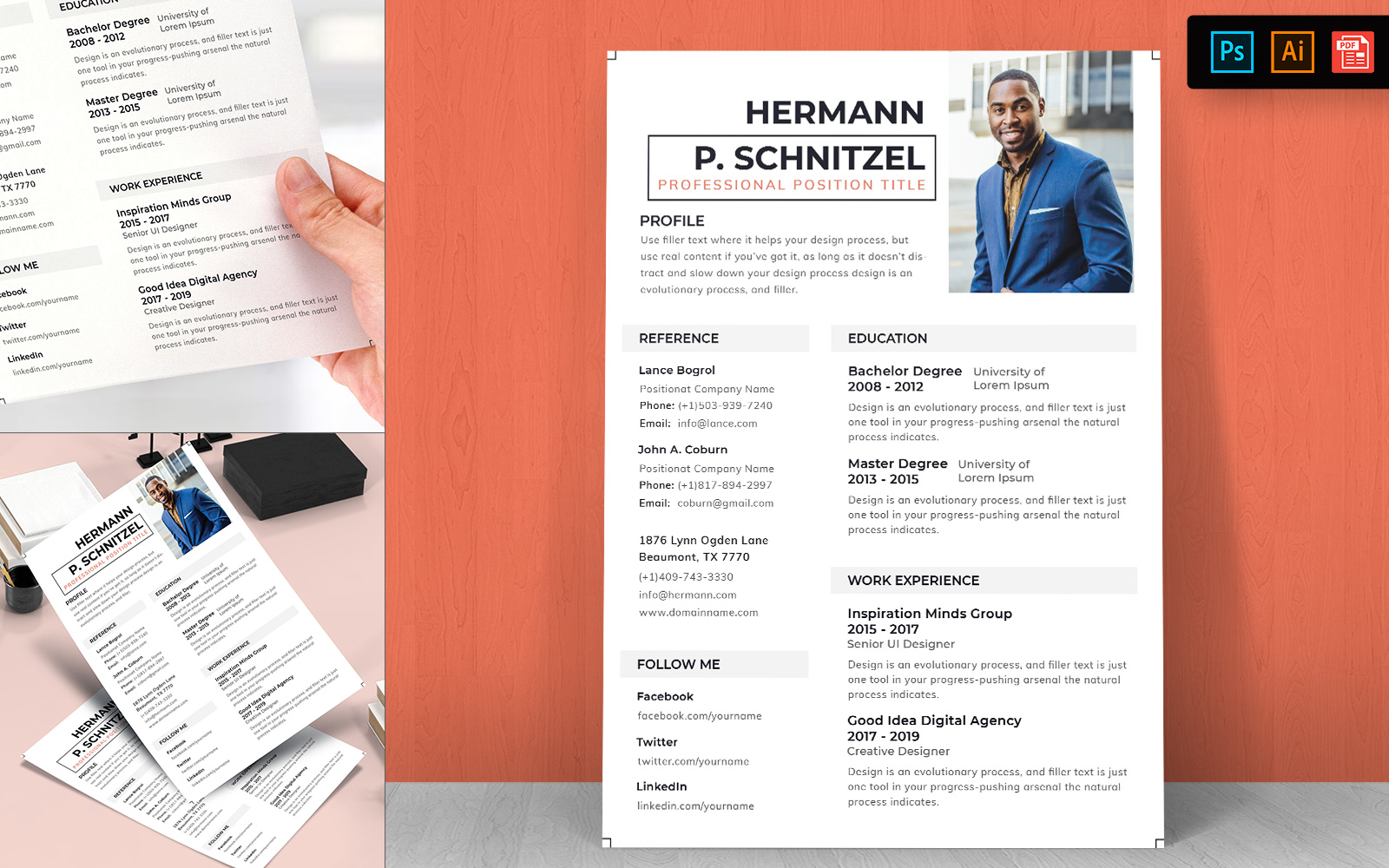 Minimal Resume Template