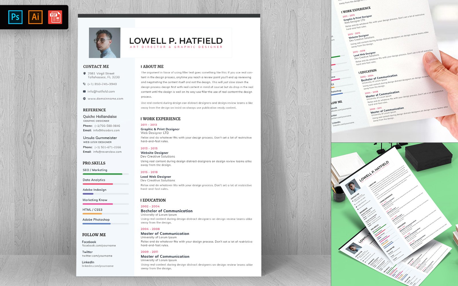 Business CV Resume Template