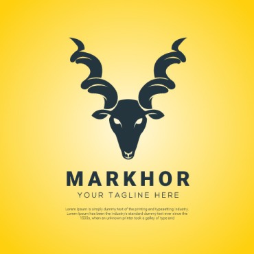 Markhor Logo Logo Templates 149020