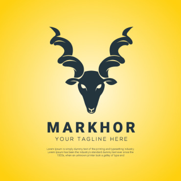 <a class=ContentLinkGreen href=/fr/logo-templates.html>Logo Templates</a></font> markhor logo 149020