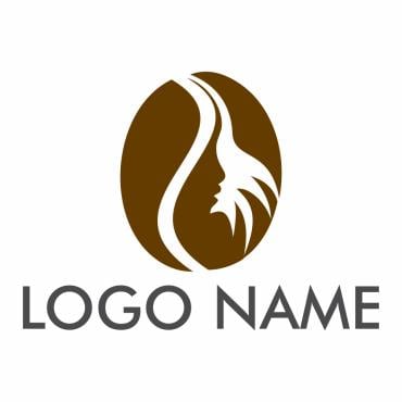 Female Coffee Logo Templates 149405