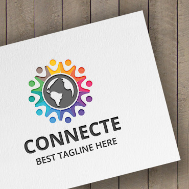 Connection Globe Logo Templates 149459