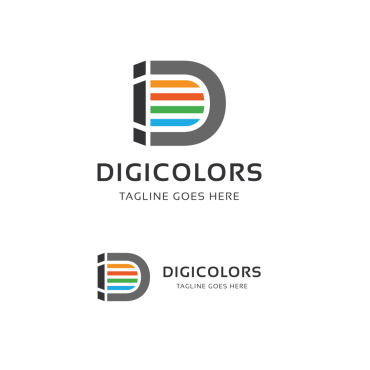 Color D Logo Templates 149563