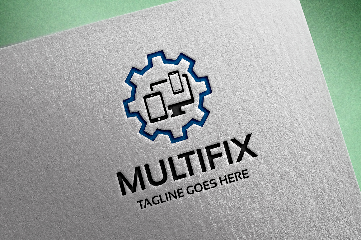 Multifix Logo Template