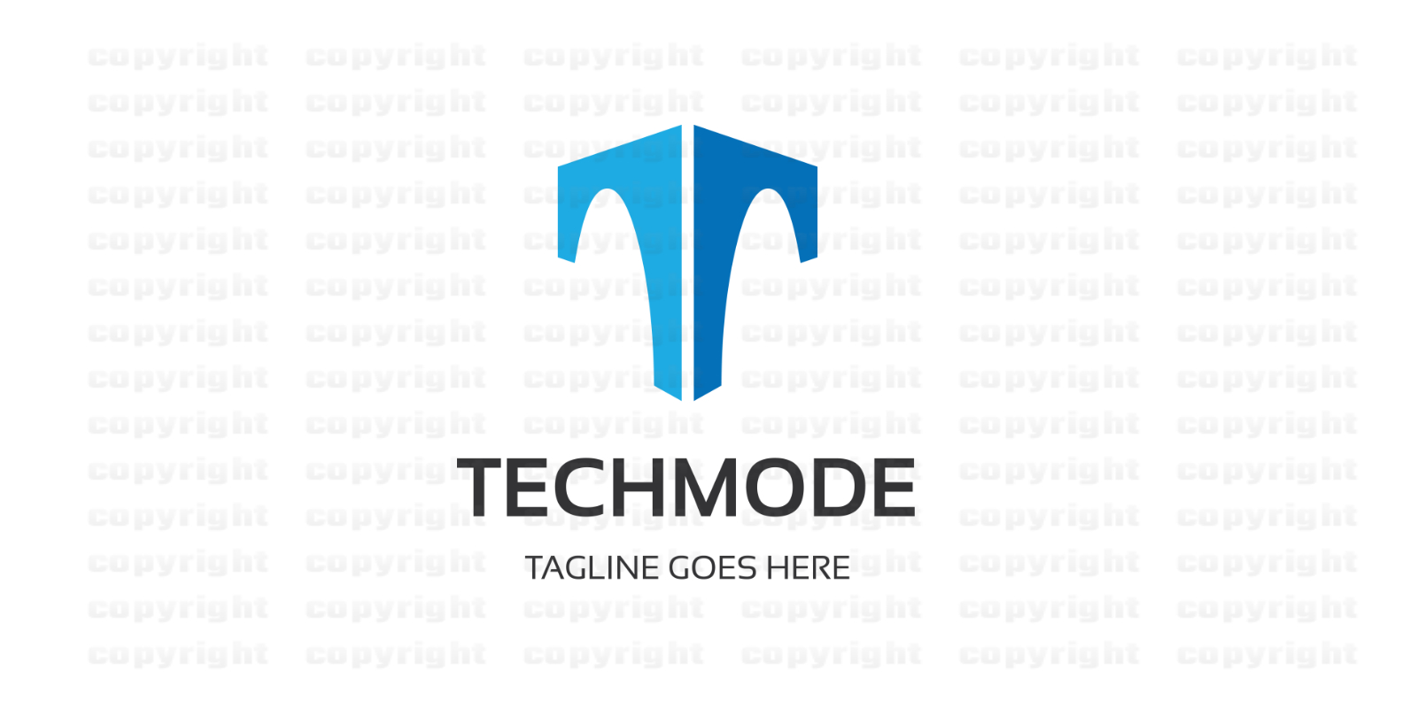 Letter T - Tech Mode Logo Template