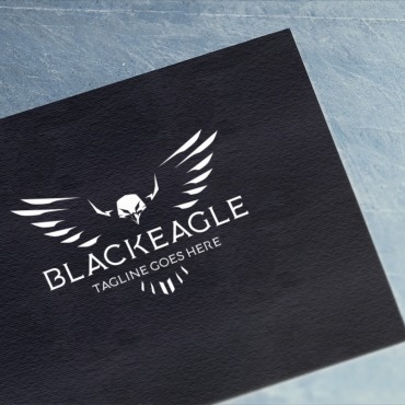 Black Brand Logo Templates 150111