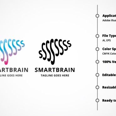 Intelligence Brain Logo Templates 150148