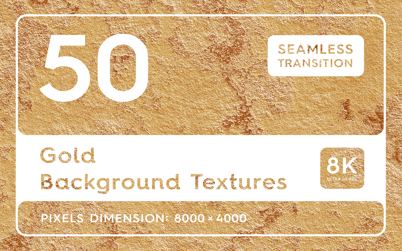 50 Gold Textures Background