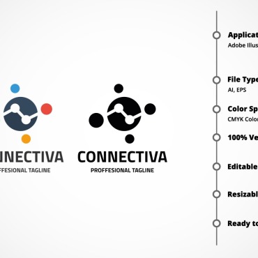 Connection Internet Logo Templates 150326