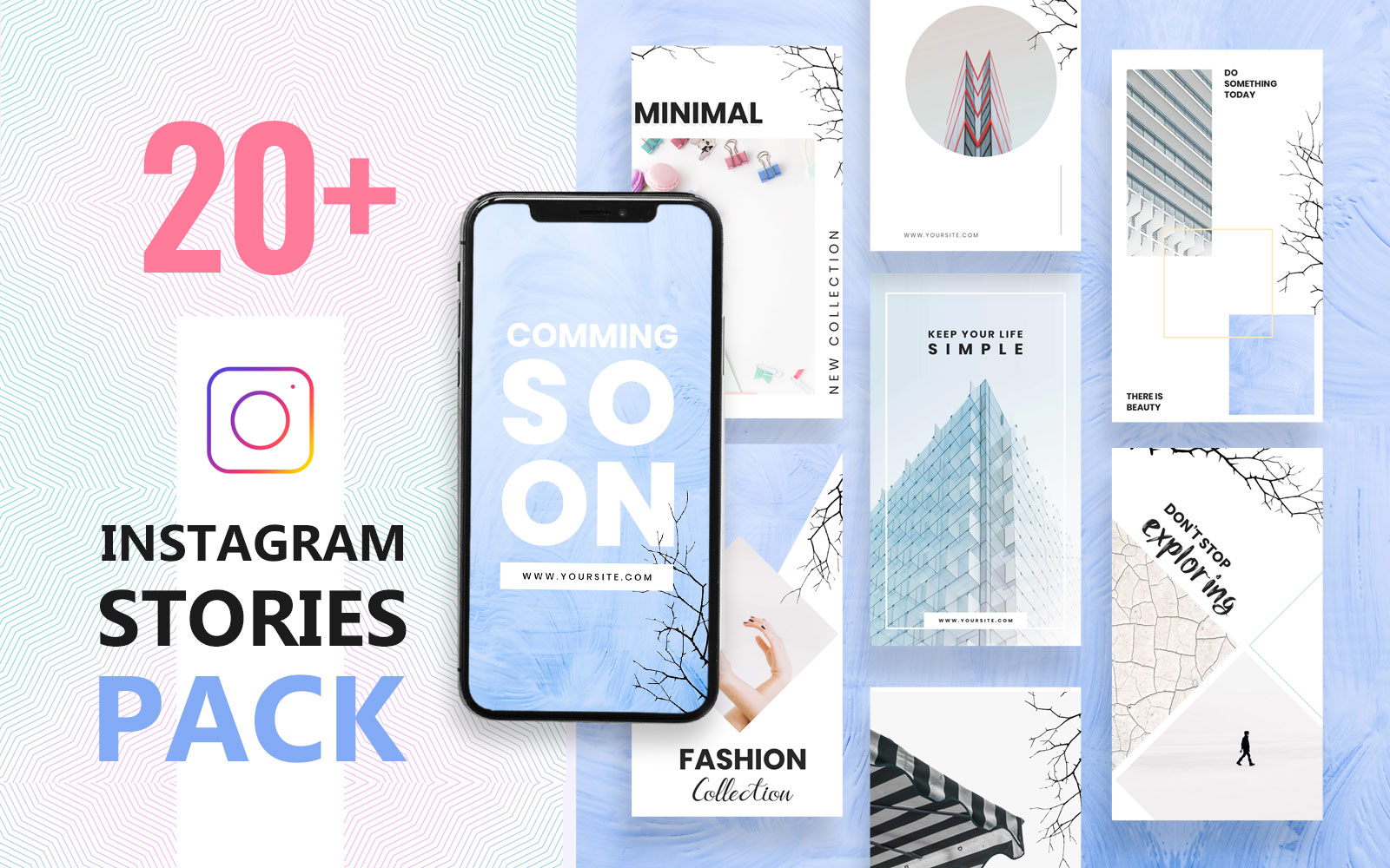 Instagram Stories Social Media Template